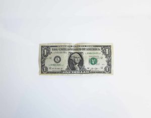 one dollar bill